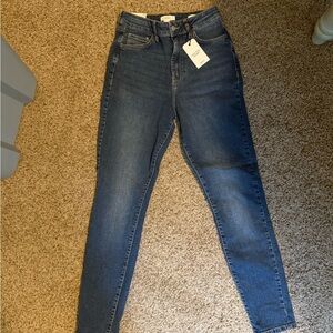 Forever 21 Blue High Rise Jeans